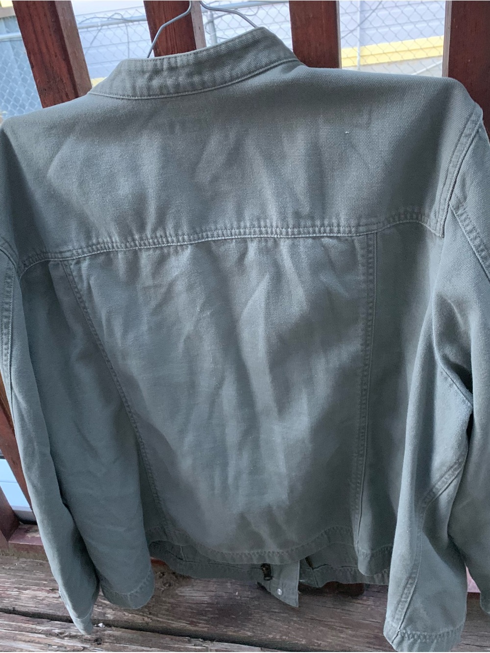 Women's Olive Utility Jacket - Unbranded - Picture 4 of 5